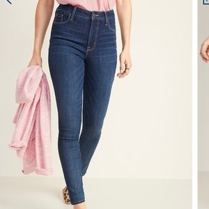 High-waisted Super Skinny Jeans. Sz 14